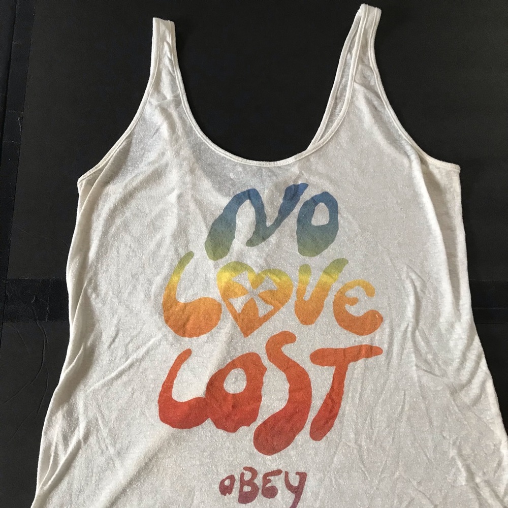 Obey Tank Top Y2k - Picture 1 of 5